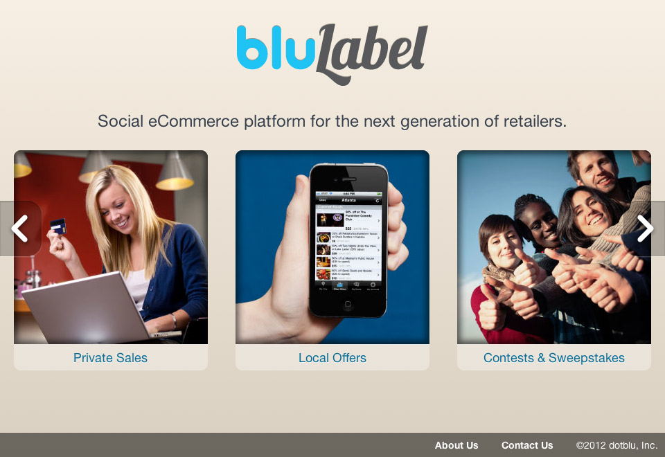 BluLabel Corporate Site